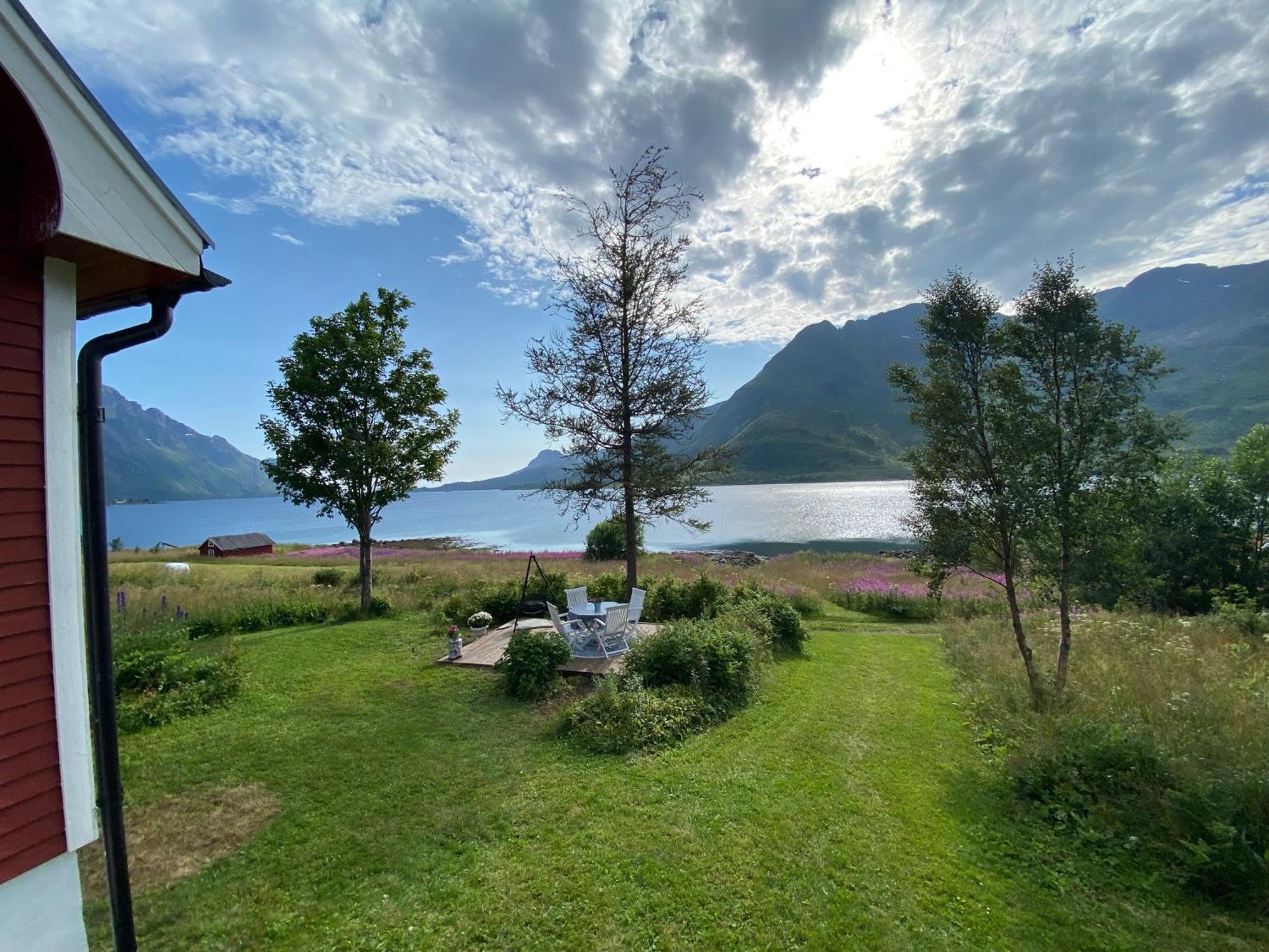 Unique And Charming House At The Foot Of Lofoten'S Highest Mountain Сволвер Екстериор снимка